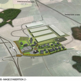 À vendre - 32 hectares de terrains industriels à Neuillé-Pont-Pierre - Indre-et-Loire (37) Neuillé-Pont-Pierre