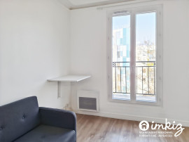 Appartement 2 pièces rénové avec balcon Paris 19ème
