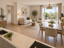 Appartement 3 pièces avec balcon – Courbevoie Courbevoie