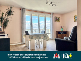 Appartement 4 pièces – 3 chambres - 78,05 m² – Quartier Blordière – Dernier étage avec vue dégagée, balconnet, cave et stationnement Rezé