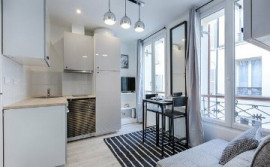 Appartement meublé 2 pièces 16 m² Paris 19ème
