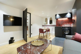 Appartement meublé de 35 m2 Paris 19ème