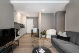 Appartement meublé de 40 m2 Paris 20ème