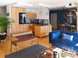 Aubervilliers  2P 64 m² avec terrasse et parking Aubervilliers