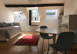 Beau 2P meublé 28m² avec vue sur la Tour Eiffel Paris 15ème
