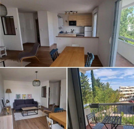 Beau 2P meublé 47m² avec terrasse quart. Cévennes Montpellier