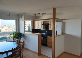 Beau 2P meublé 53m² avec balcon vue sur Paris Issy-les-Moulineaux