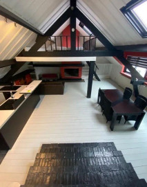 Beau 2P meublé 60m² style loft Marcq-en-Baroeul