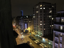 Beau studio meublé 10m² vue sur les toits Paris 15ème