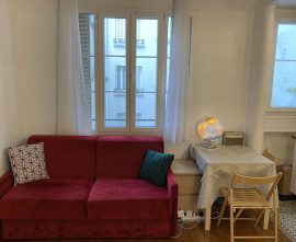Beau studio meublé 21m² Paris 7ème