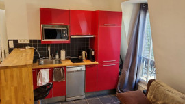 Beau studio meublé 22m² Métro Jules Joffrin Paris 18ème