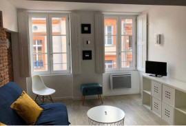 Beau studio meublé 27m² Carmes lumineux et calme Toulouse