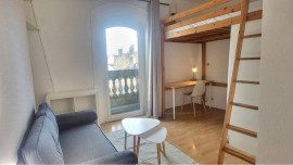 Beau studio neuf meublé 19m² Place Lafargue Bordeaux