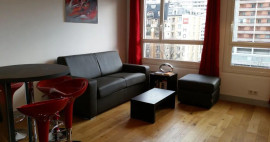 Beau T1bis/2P meublé 30m² Place d'Italie Paris 13ème
