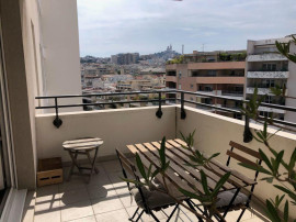 Beau T2 40m² avec terrasse 10m² et vue dégagée Marseille 8ème