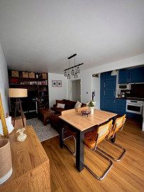 Beau T2 meublé avec balcon, parking privé – Centre Argenteuil