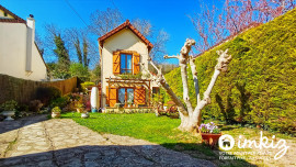Bord de Seine, maison sur jardin paysagé Mézy-sur-Seine
