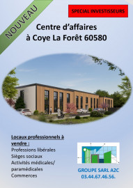 Bureaux Neufs à COYE LA FORET 60580 Coye-la-Forêt