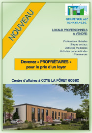 Bureaux Neufs à COYE LA FORET 60580 Coye-la-Forêt