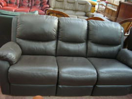 Canapé cuir avec fauteuil cuir, promotion Sartrouville