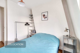Chambre 2 -  1 chambre disponible en colocation Paris 16ème