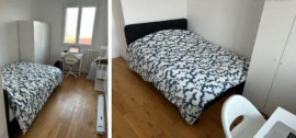 Chambre dans coloc 75m² refaite à neuf et équipée Nanterre