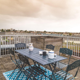 Chambre dans coloc meublée avec terrasse rooftop Bordeaux