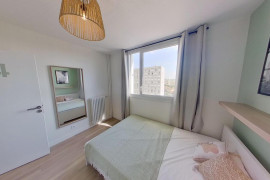 Chambre en colocation appartement meublé Lyon 8ème