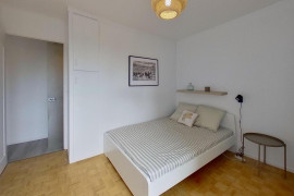 Chambre en colocation appartement meublé Oullins