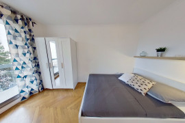 Chambre en colocation appartement meublé Lyon 8ème