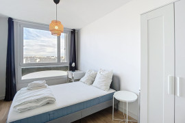 Chambre en colocation appartement meublé Lyon 8ème