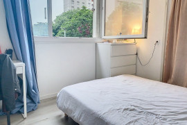 Chambre en colocation appartement meublé Lyon 8ème