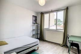 Chambre en colocation appartement meublé Lyon 9ème