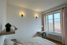Chambre en colocation appartement meublé Lyon 3ème