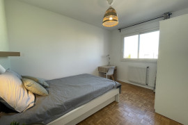 Chambre en colocation appartement meublé Lyon 8ème