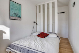 Chambre en colocation appartement meublé Lyon 8ème