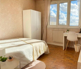 Chambre meublée 12m² en colocation pour filles Gagny