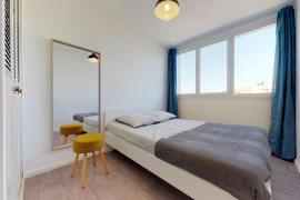 Chambre en colocation appartement meublé Lyon 8ème