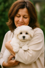 Chiot Bichon maltais à donner Saint-Étienne