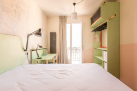 Couple Room in a Premium Coliving House Paris 20th Paris 20ème