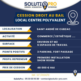 LOCAL SAINT ANDRÉ DE CUBZAC CENTRE Saint-André-de-Cubzac