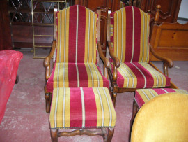 Fauteuil avec repose pieds, promotion Sartrouville