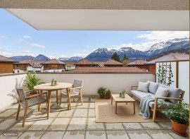 Grand appartement de Type 2 à 5 mn du lac avec vue Duingt