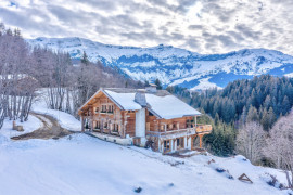 Grand chalet familial -  face au mont Blanc 450m2 Megève