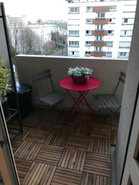 Grand T2 meublé 60 m2 vue dégagée à Charenton Charenton-le-Pont