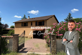 Maison de 91m2 habitables, terrain de 1573m2 Reyrieux