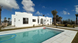 GRANDE MAISON SUR MEZRAYA DJERBA EN TUNISIE Artins
