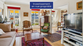 Investissement appartement occupé, Décote de 22% Paris 9ème