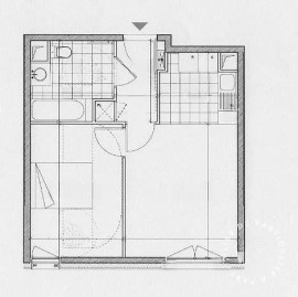 Location appartement 2 pièces 40 m² Gentilly Gentilly
