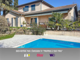 Maison - 5 chambres - Garage - Terrain - Piscine Jassans-Riottier